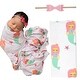 preview thumbnail 1 of 2, Mermaid Infant Swaddle Blanket