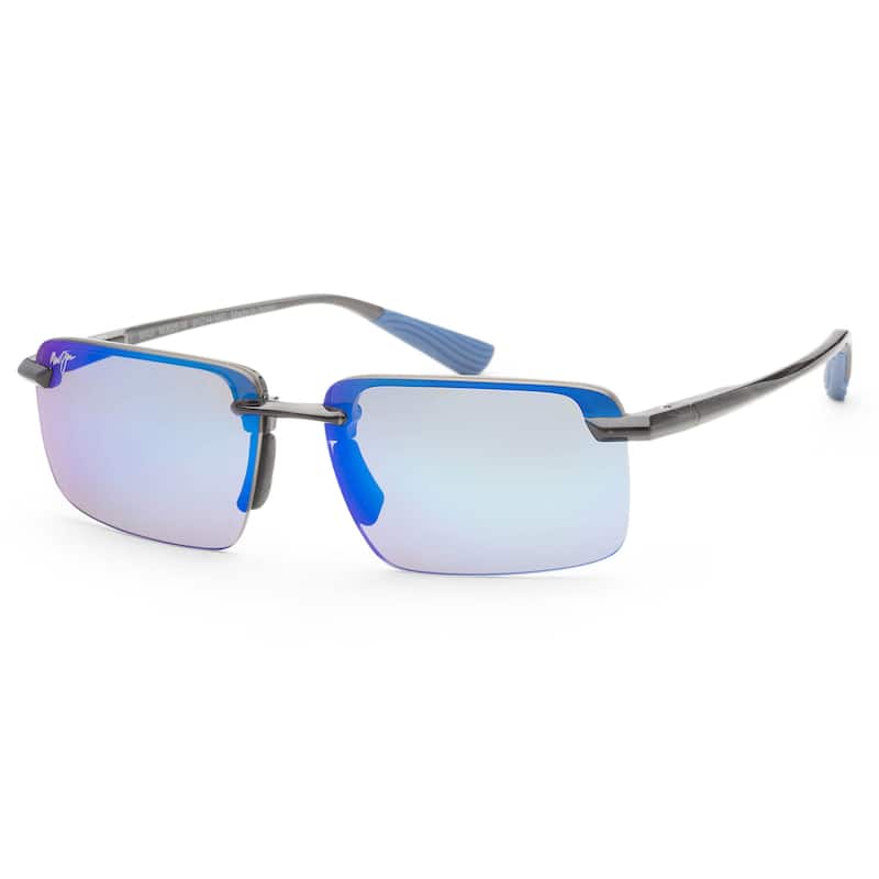 Maui Jim Men's Laulima 61 mm Grey Sunglasses MJ0626S-003