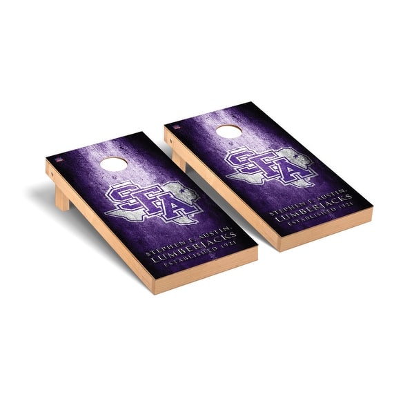 slide 2 of 5, Stephen F. Austin Lumberjacks Museum Cornhole Board Set