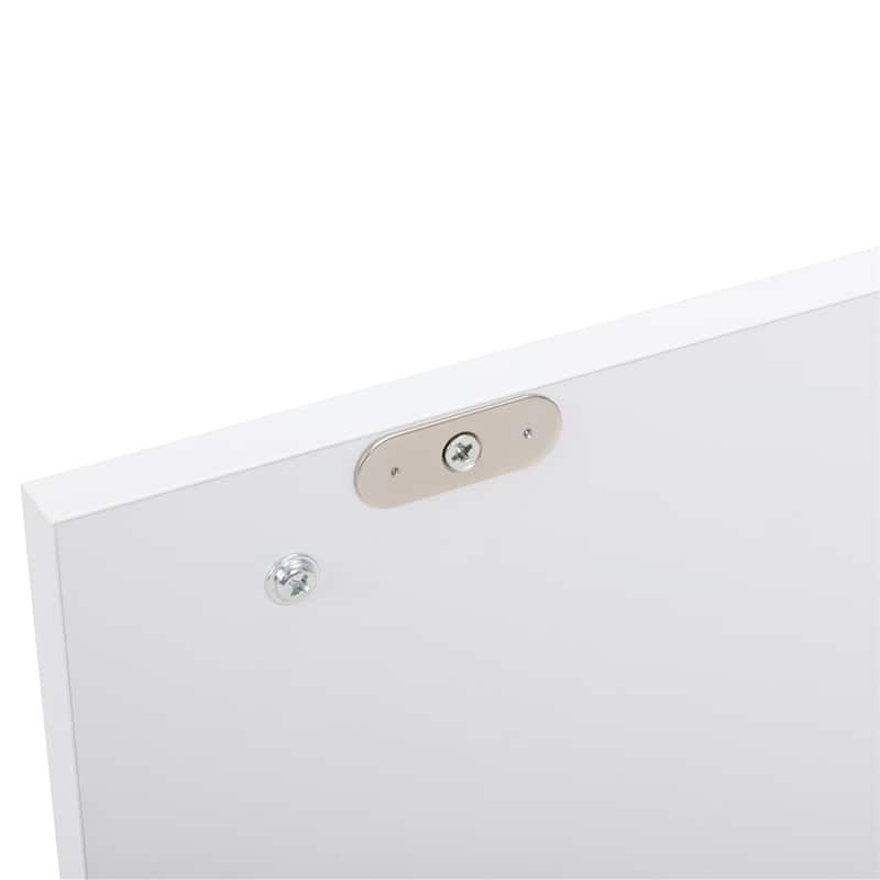 Wall-Mounted Wood Nightstand with Swing Door (Set of 2)