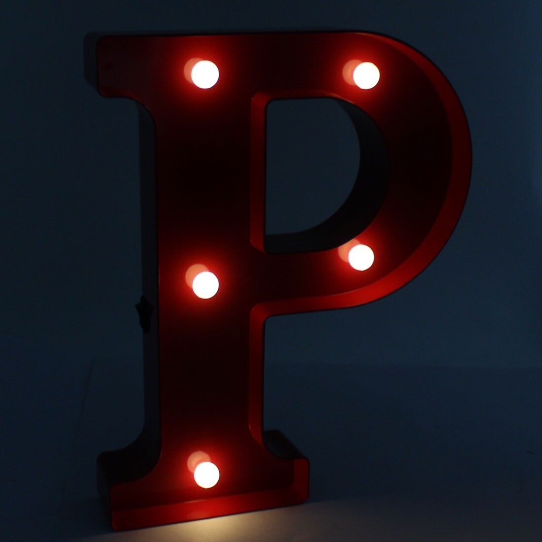 Shop Home Plastic Decoration English P Letter Alphabet Free Diy