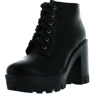 bamboo platform combat boots