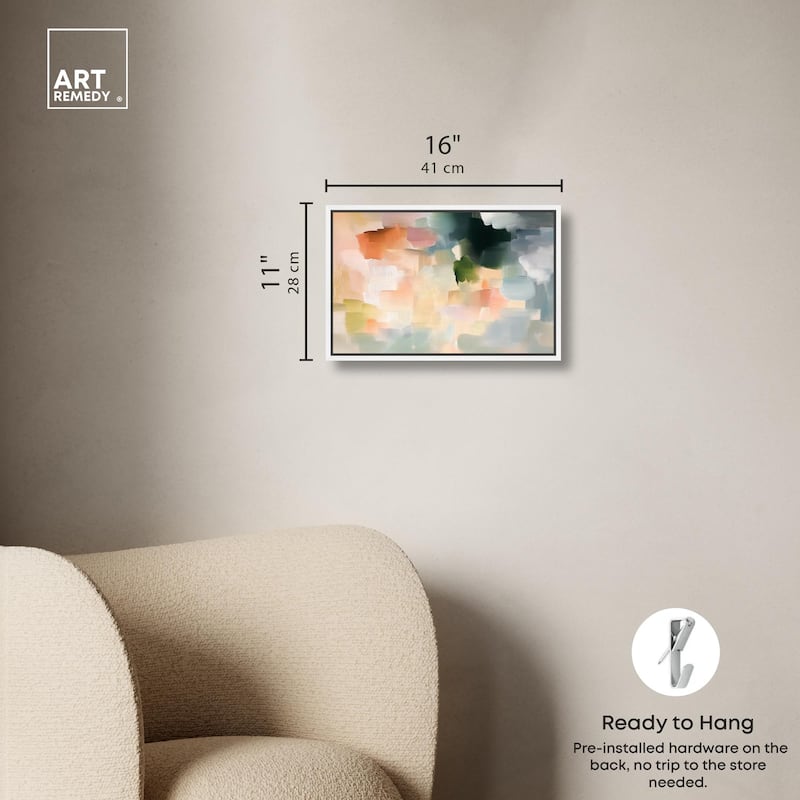 Dreamlike Hues II Canvas by Art Remedy