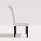 High-Back Tufted Nailhead Upholstered Dining Chairs (Set of 6)