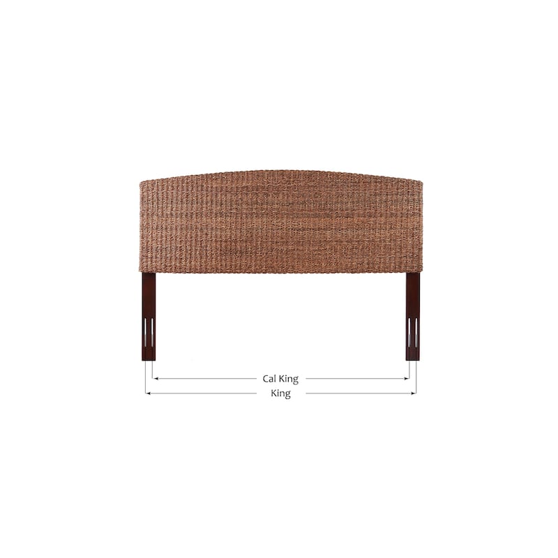 Nusa Woven Banana Leaf Headboard