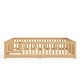 preview thumbnail 6 of 159, Wood Floor Bed with Safety Guardrails and Door