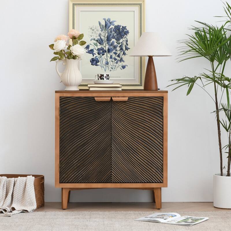 Farmhouse Handcrafted Wood Accent Chest Dresser