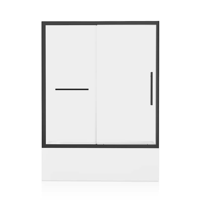 i-Homare 58-60" W x 62" H Sliding Tub Shower Door - 60"x62"