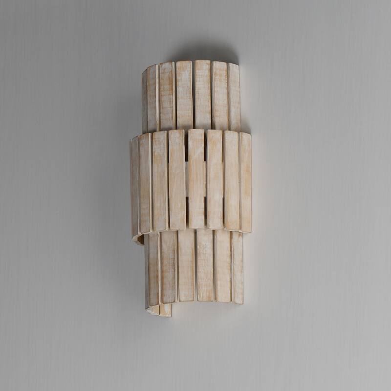 Maxim 14450WWT Satori 2 Light 14" Tall Wall Sconce