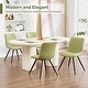 preview thumbnail 31 of 76, HOMYKA Modern Dining Chairs with Thick Cushions Set of 6