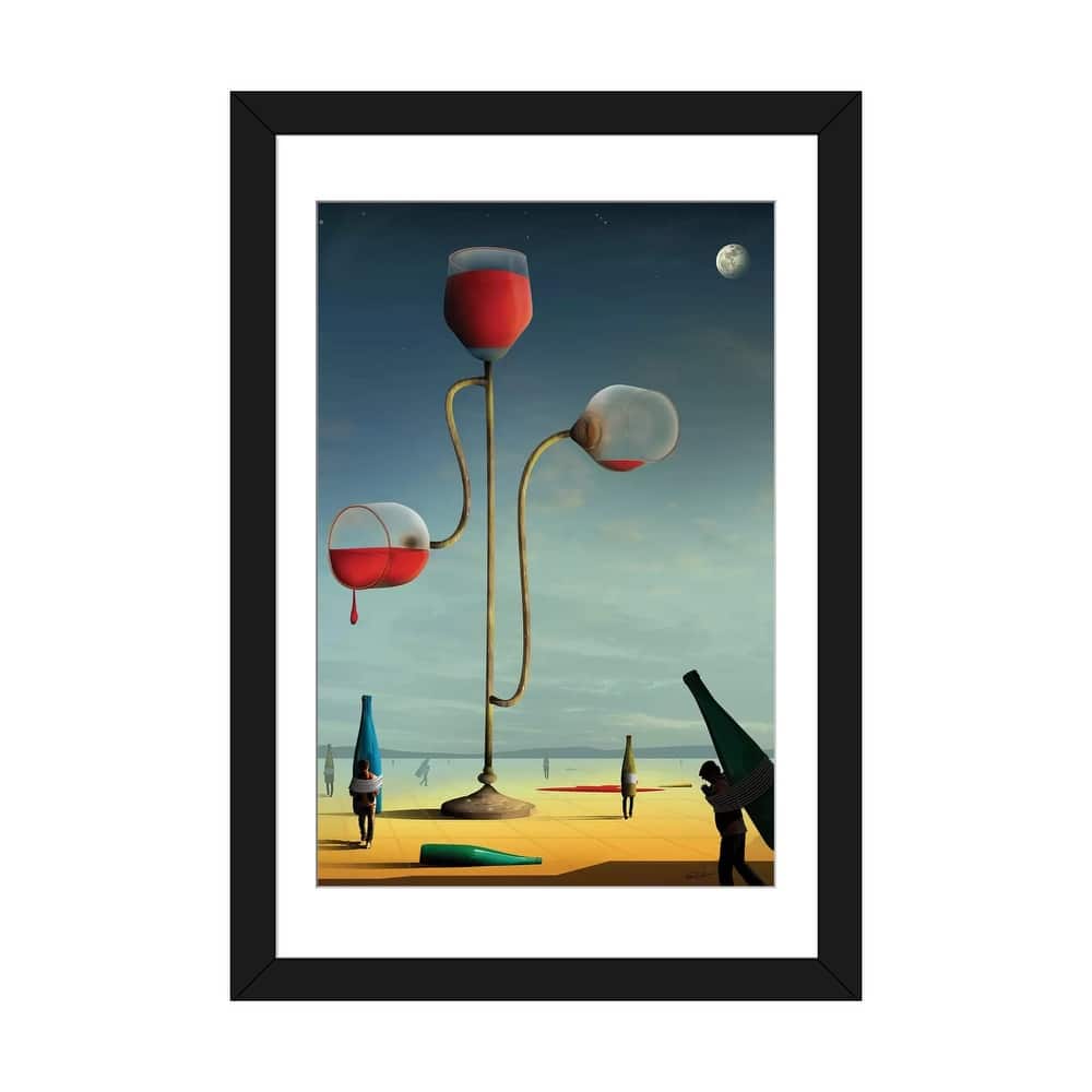 iCanvas "As Tres Tacas (The Three Cups)" by Marcel Caram