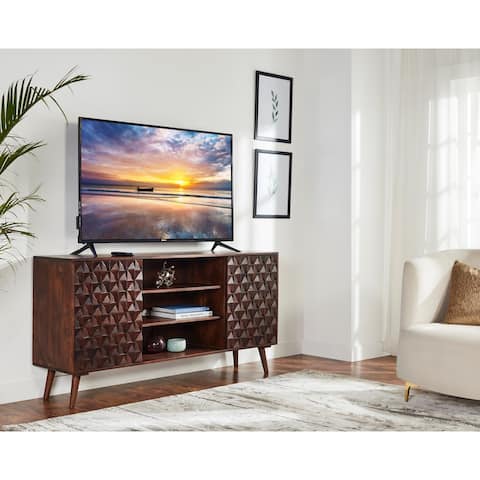 Surface TV Stand Fits TV's up to 75" Mid Century Modern TV Stand 65"wide
