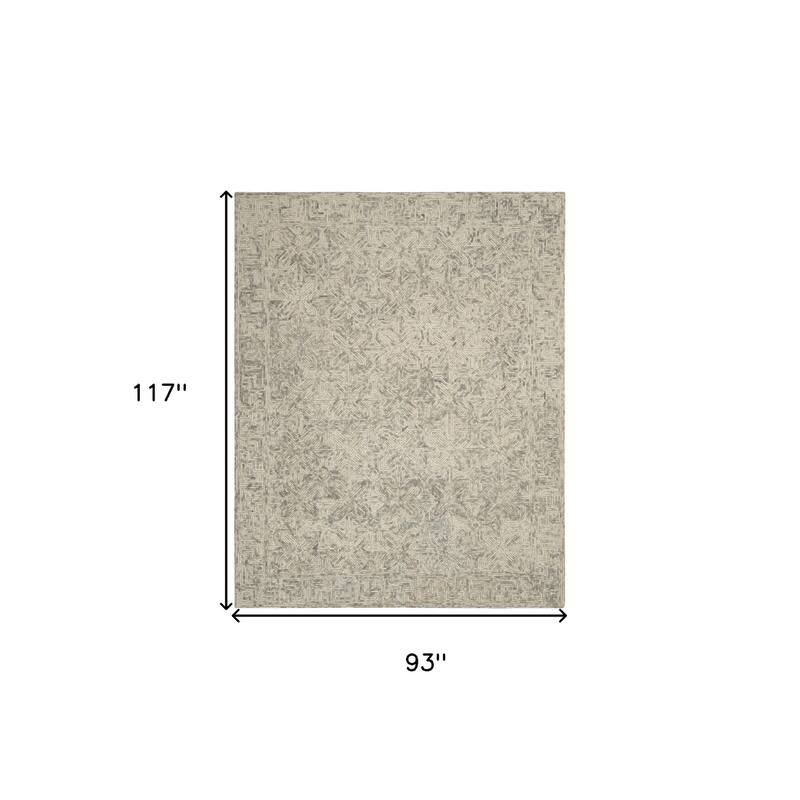 Dunuc Power Loomed Geometric Abstract Modern Soft Area Rug By HomeRoots
