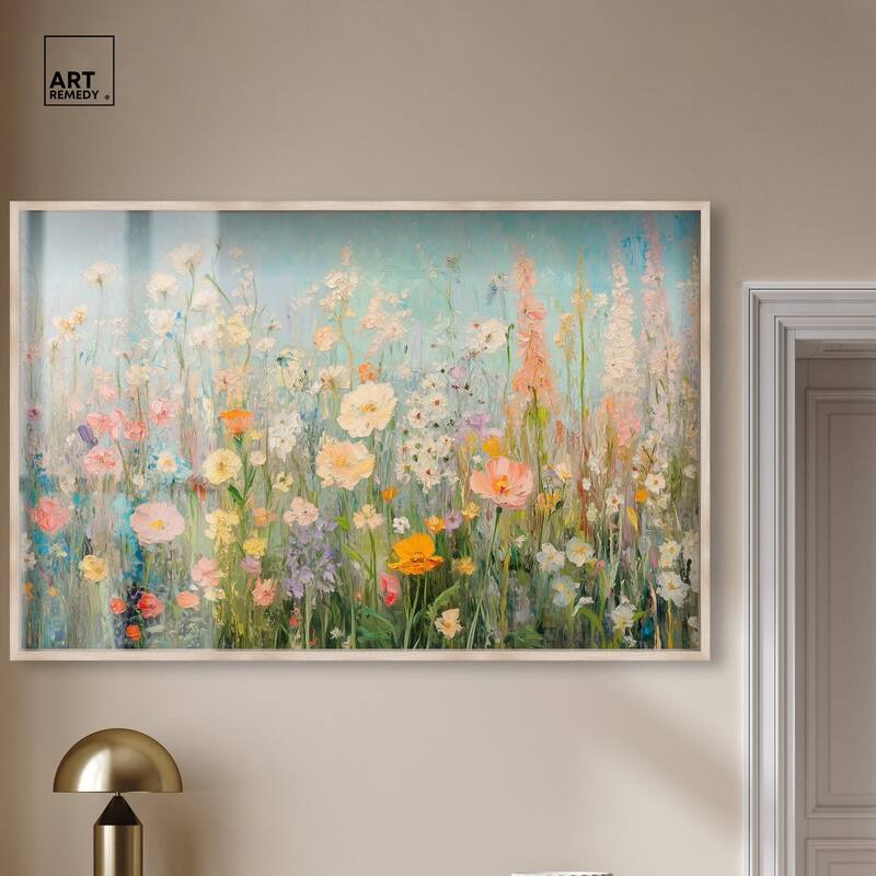 Soft Focus Flora II Shadowbox by Art Remedy
