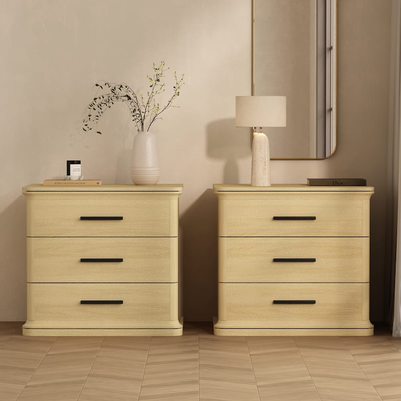 Clifford 2 Drawer Bedroom Nightstand