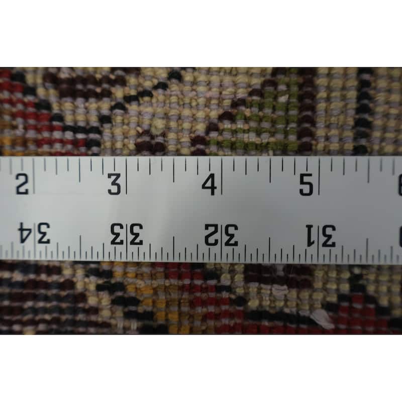 Hand Knotted Oriental 100% Wool Carpet Traditional Tribal Navy Blue & Blues Balouch Runner Rug - 10' 6'' X 1' 11''