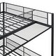 preview thumbnail 26 of 26, Multifunctional Twin Over Full Kids Bunk Bed with 5-TierShelf