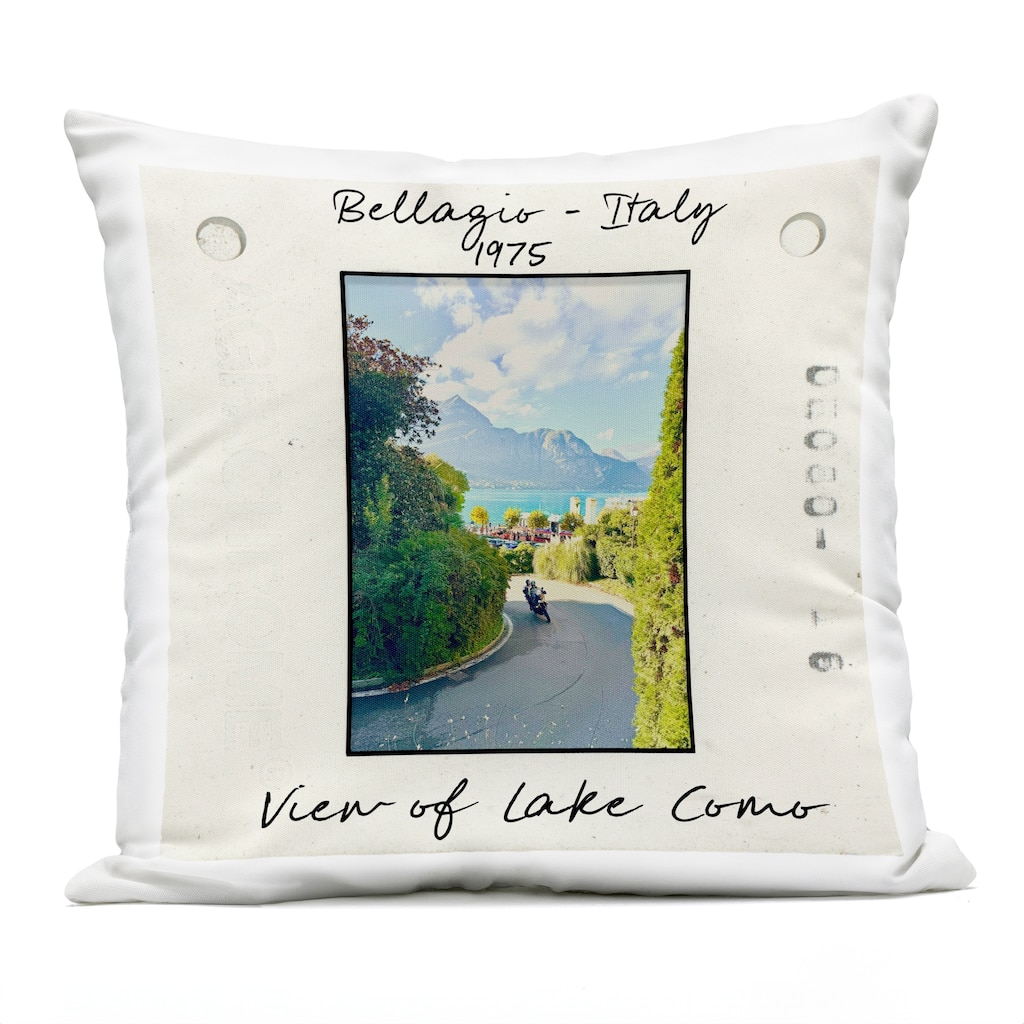 Stupell Italy Travel Vintage Photo Printed Outdoor Throw Pillow Design by Val Rhodes