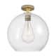 Option Brushed Brass / Clear