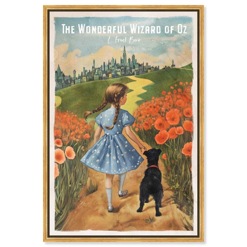Wizard of Oz Classic Canvas by Art Remedy - Gold - 24" x 36"