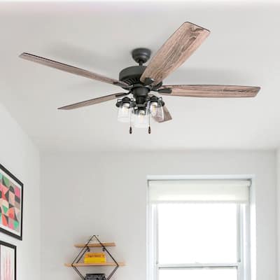 The Gray Barn Wentworth Indoor Ceiling Fan - 52