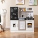 preview thumbnail 25 of 27, Pretend Play Kitchen with Utensils for Kids Aged 3+ - 36" x 12" x 39"