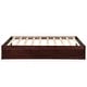 preview thumbnail 15 of 31, Bed Frame Wood Structure Mattress Foundation Platform Storage Twin Size Bed Frame with 3 Drawers(No Box Spring Needed)