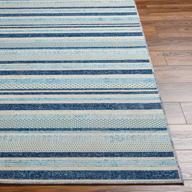 Livabliss Shaoli Casual Striped Indoor/ Outdoor Area Rug