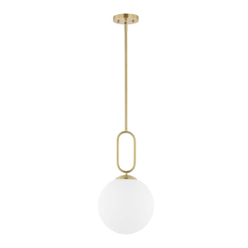 SAFAVIEH Lighting Danva Extendable Pendant - 10 in. W x 10 in. D x 27-57 in. H