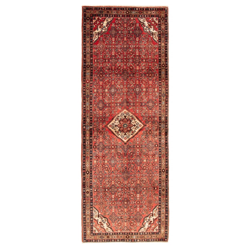 Andelz Red Rug 3'10" x 10'6" - 3'10 x 10'6