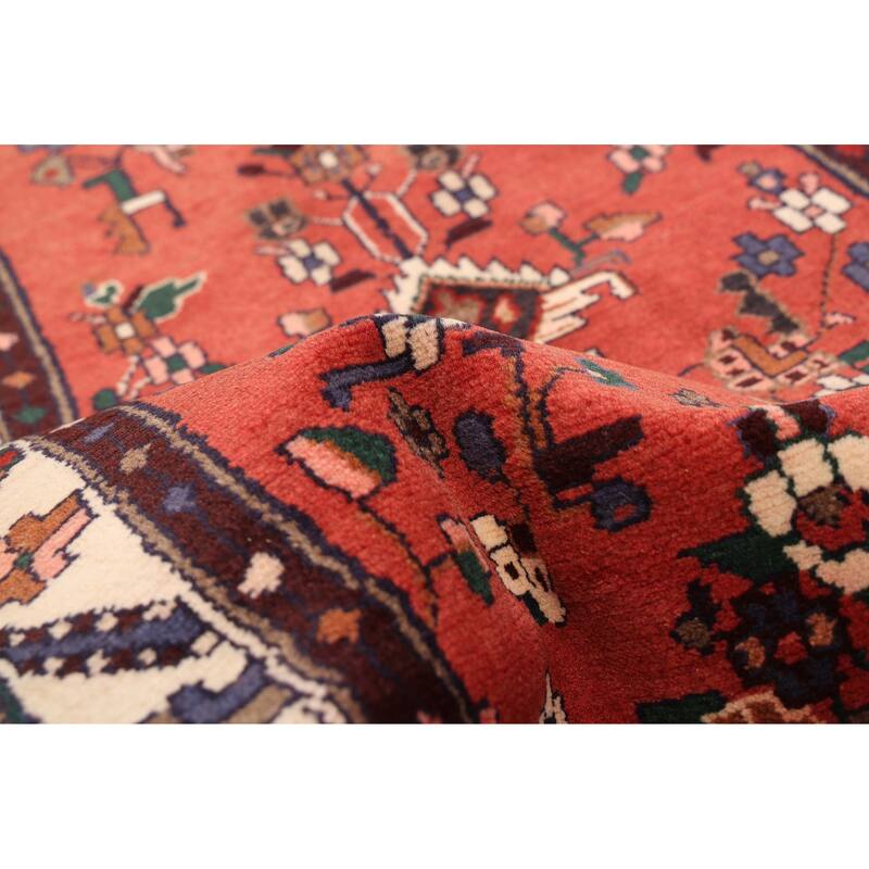 ECARPETGALLERY Hand-knotted Andelz Dark Copper Wool Rug - 2'4 x 9'7