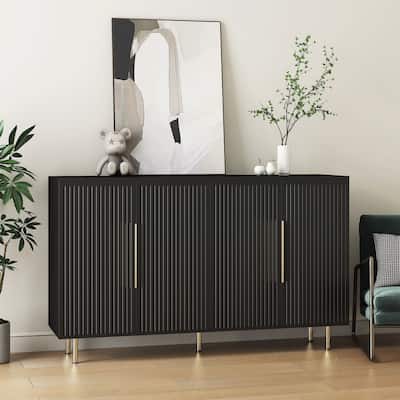 Buffet Cabinet Sideboard with Storage,Adjustable Shelves