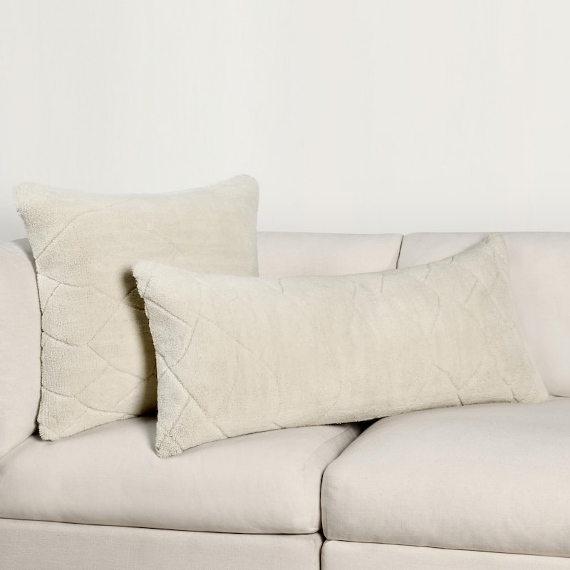 Villa by Classic Home Mercer 16x36 Wool Blend Throw Pillow