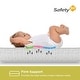 preview thumbnail 4 of 12, Safety 1st Precious Angel Standard Baby Crib & Toddler Bed Mattress - White - N/A