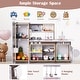 preview thumbnail 7 of 7, Corner Toy Kitchen Set with Light with Sounds Interactive - 48"L x 11.5"W x 33"H