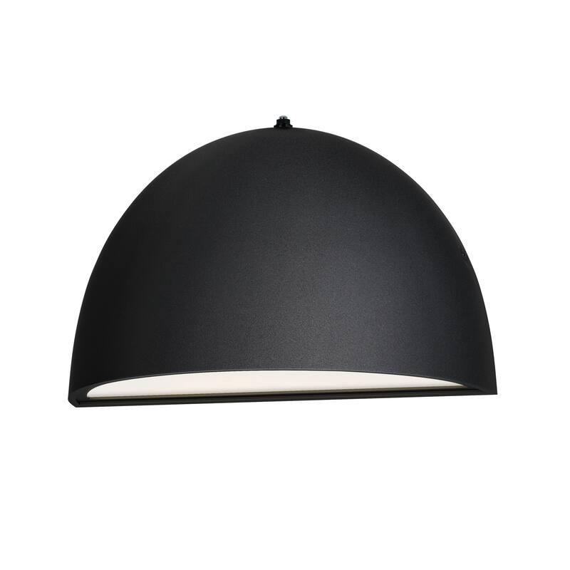 Maxim Pathfinder 5" Tall LED Outdoor Wall Sconce - Black
