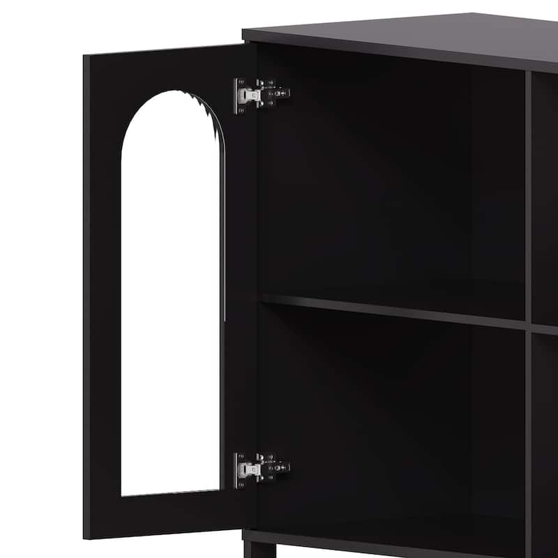 Sideboard Buffet Cabinet with Storage 39.4''