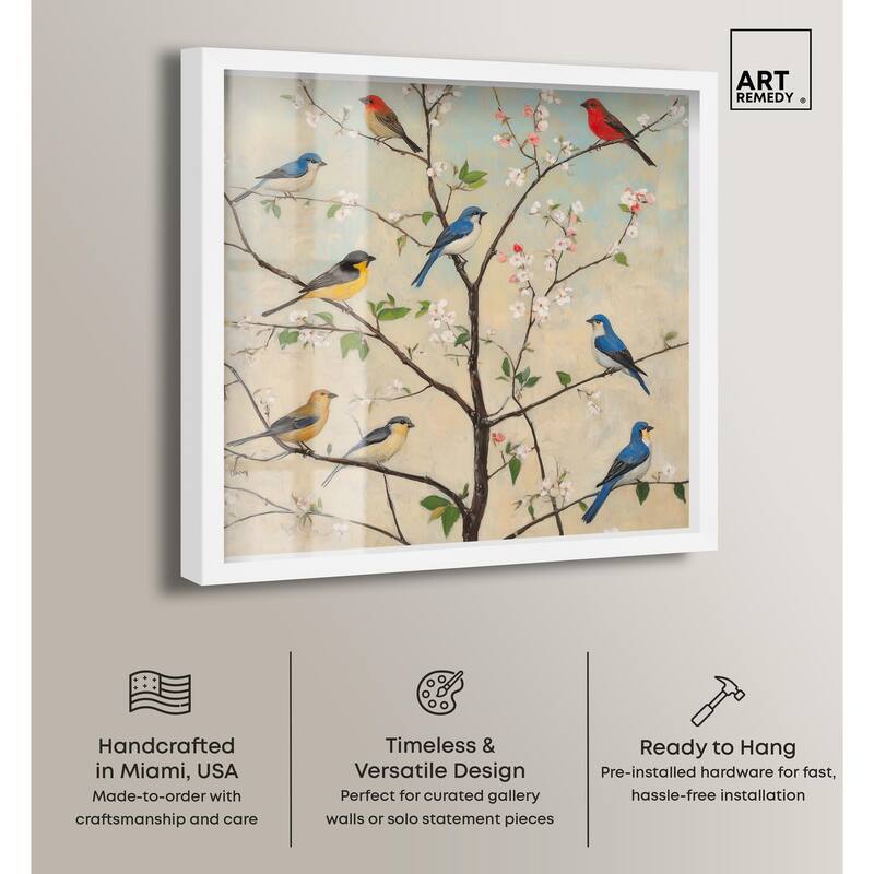 Arboreal Aria I Shadowbox by Art Remedy