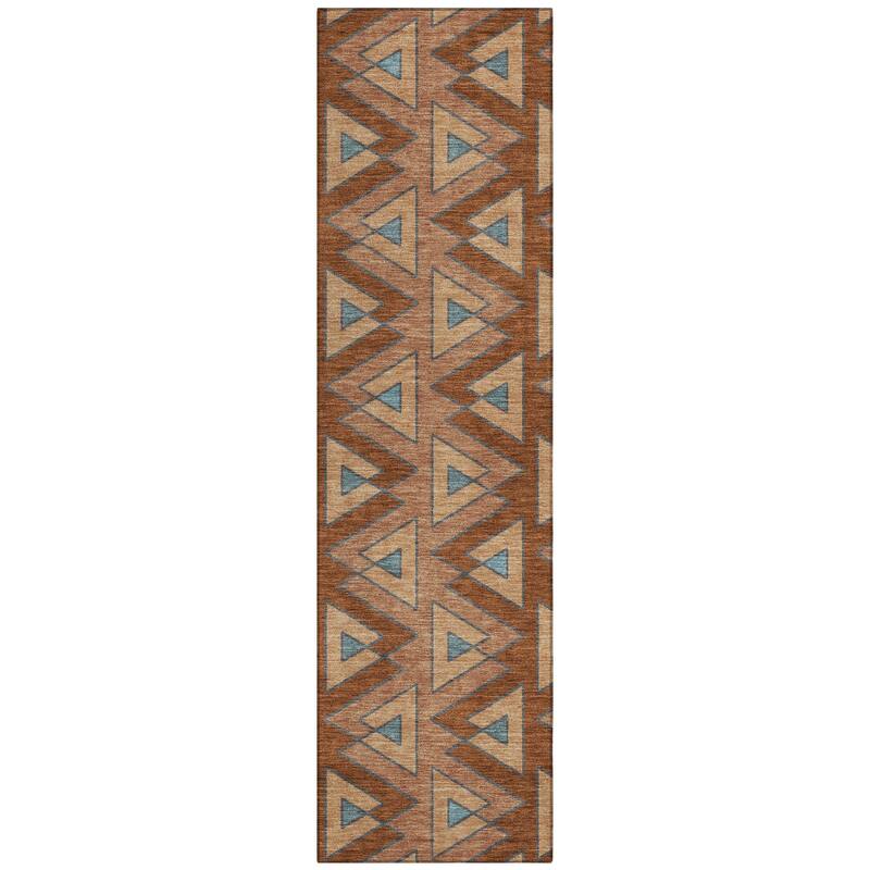 Machine Washable Indoor/ Outdoor Global Lyons Chantille Rug