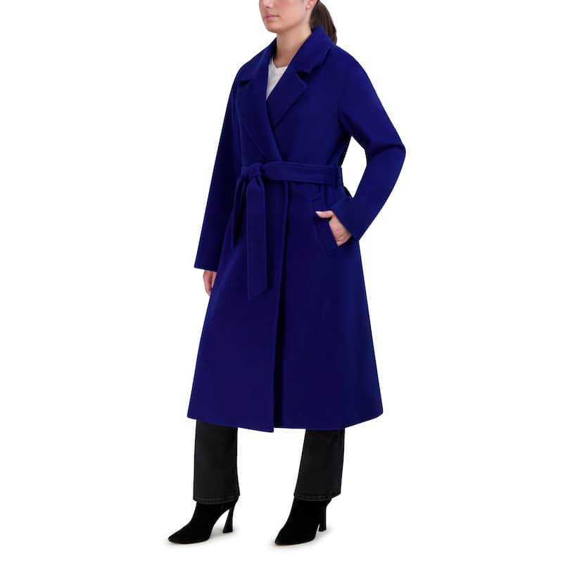 Cole Haan Women's Wool Blend Longline Coat