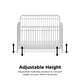 preview thumbnail 30 of 44, Little Seeds Ivy 3-in-1 Convertible Metal Crib