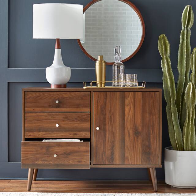 Carson Carrington Horsens 3-drawer Mid-century Modern Buffet