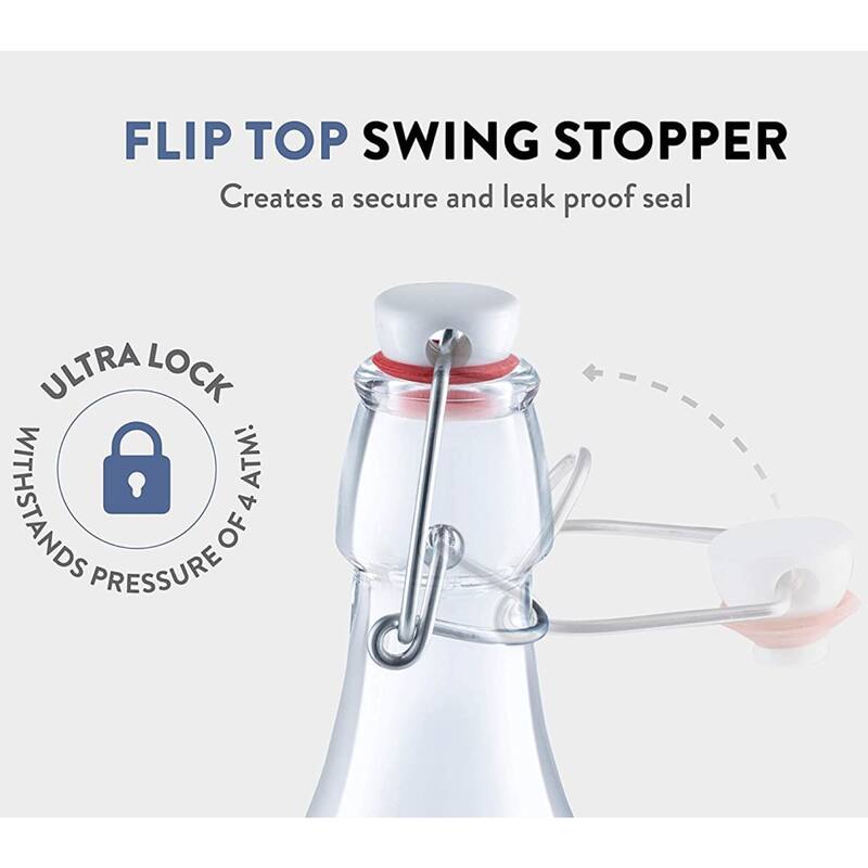 Bormioli Rocco Fiaschetta Pocket Flask, 8.5 oz - Set of 2