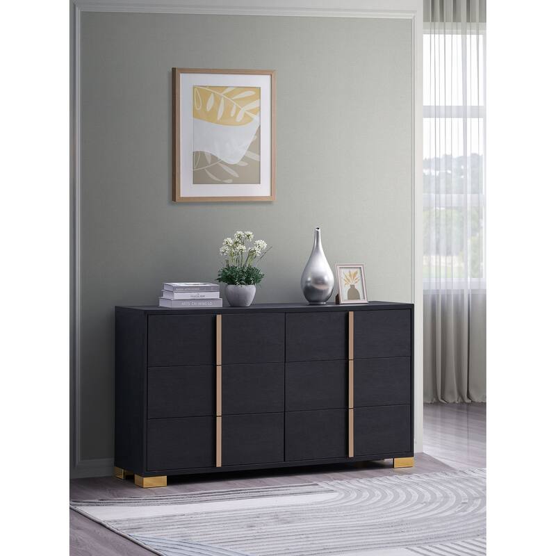 Marceline Contemporary Wood 6-drawer Bedroom Dresser