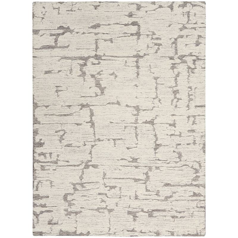 Calvin Klein Sculptural Contemporary Abstract Area Rug