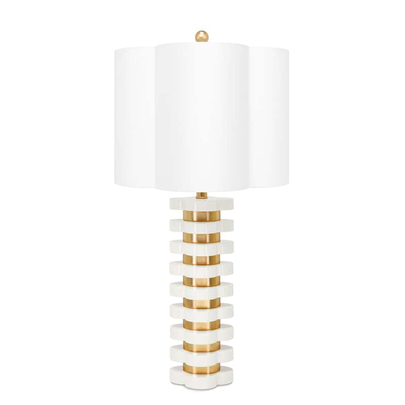 Quatrefoil MDF Lamp