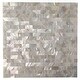 preview thumbnail 1 of 11, Art3d Mother of Pearl Shell Tile for Kitchen Backsplash/Bathroom White Rectangle,Seamless 10-Pack