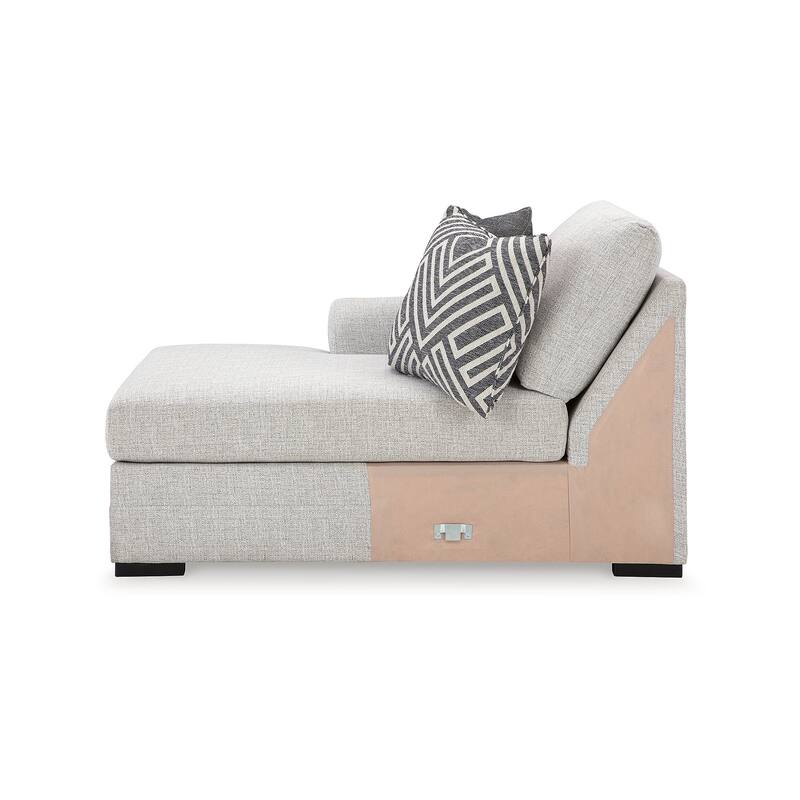Signature Design by Ashley Koralynn Beige 3-Piece Sectional with Chaise