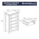 preview thumbnail 2 of 20, Grain Wood Furniture Montauk 5-drawer Solid Wood Chest