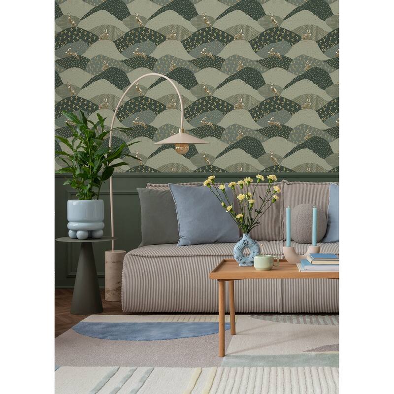 A-Street Prints Peter Green Fields Wallpaper